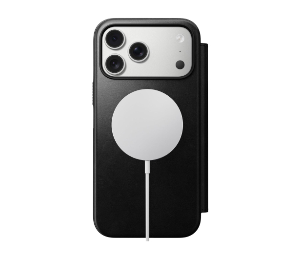 Nomad Modern Leather Folio do iPhone 17 Pro Max MagSafe black - 1362255 - zdjęcie 5